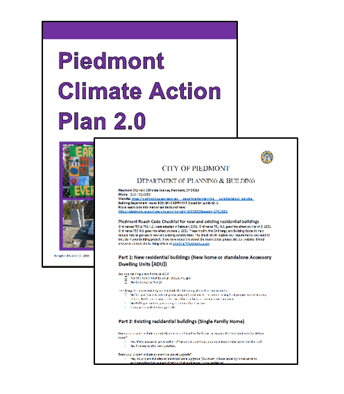 Piedmont Climate Action Plan and compliance tools